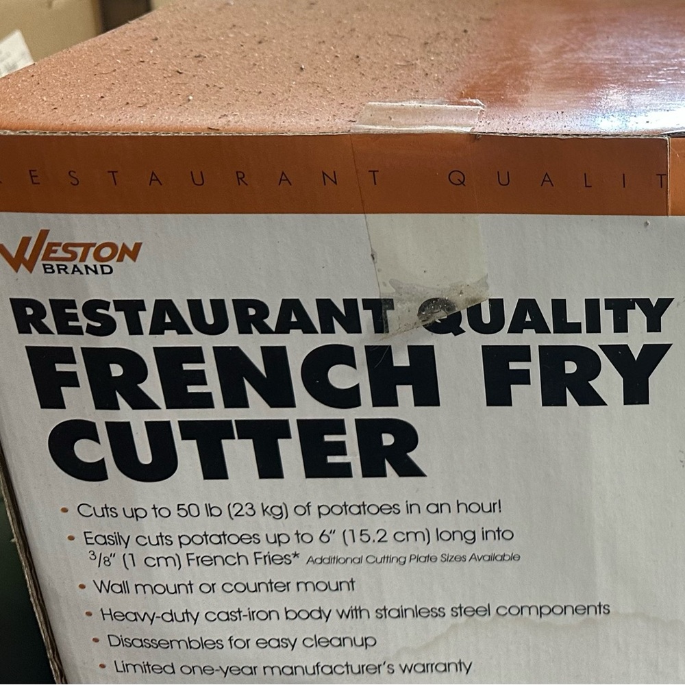 Weston French Fry Cutter
